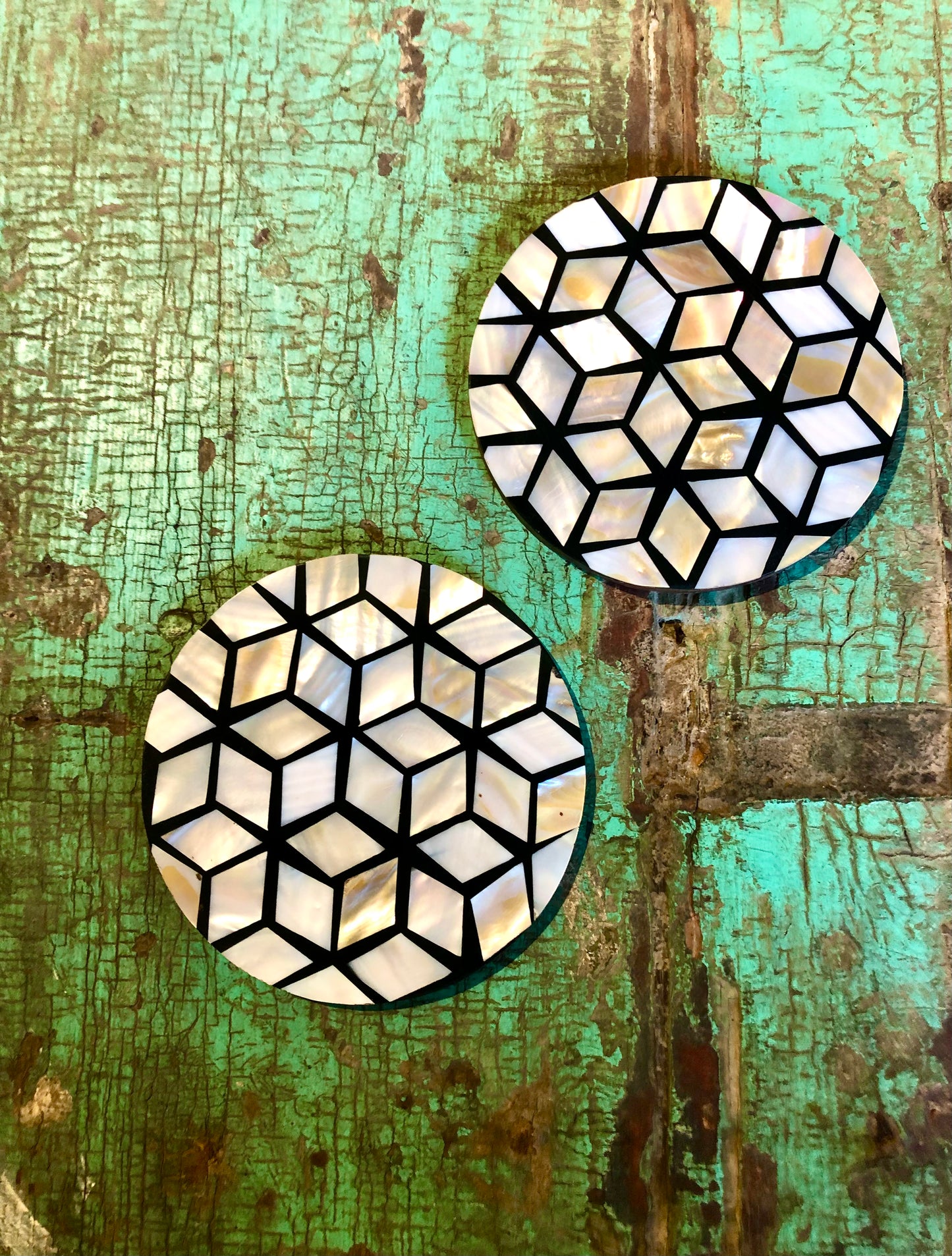 Shell Coasters Round s/2